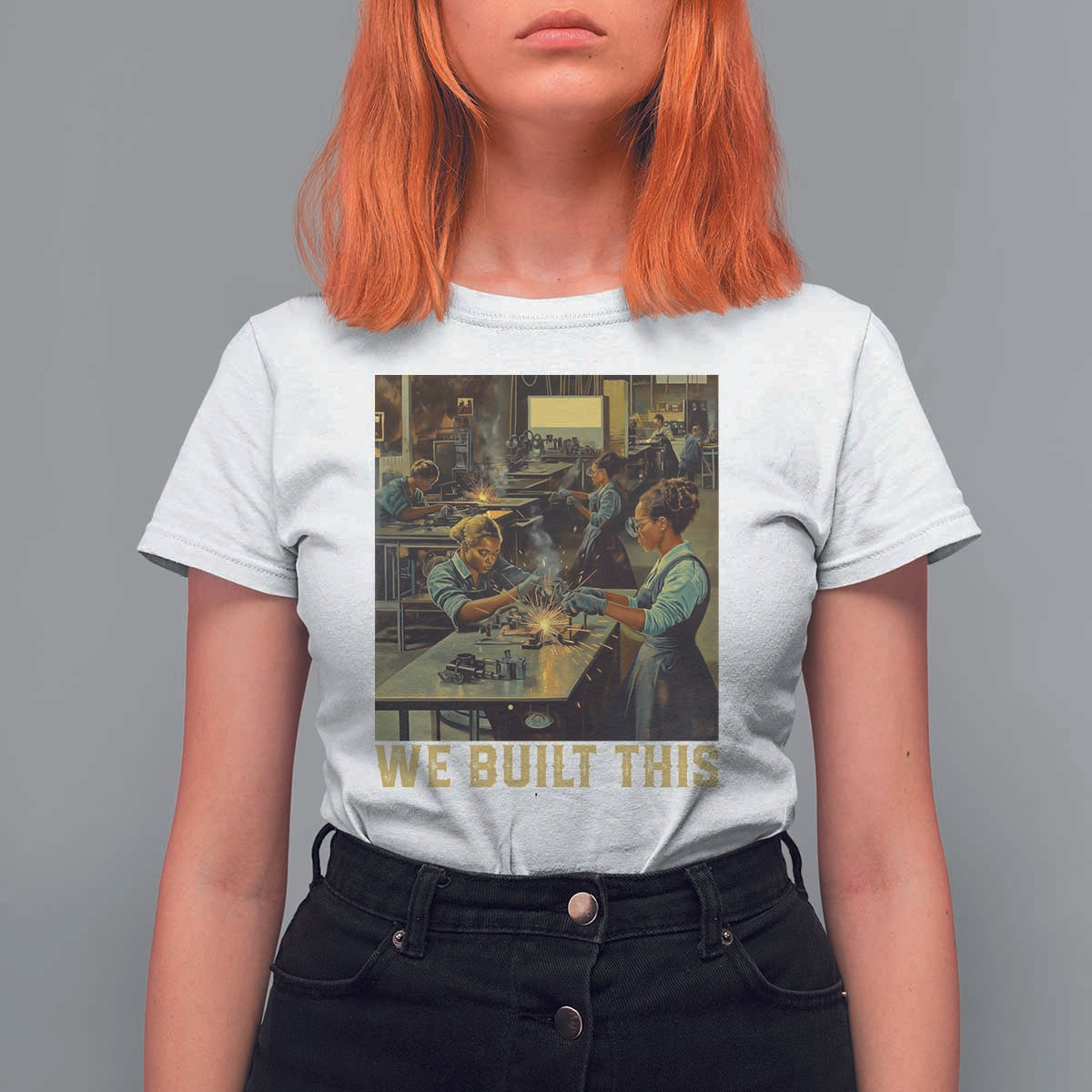 Black Women Power T Shirt For Women We Built This Black Women In History Female Empowerment