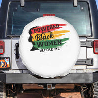 Powered By The Black Women Before Me Spare Tire Cover