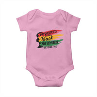 Powered By The Black Women Before Me Baby Onesie