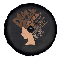 Dear Black Girl Black Women Pride Spare Tire Cover