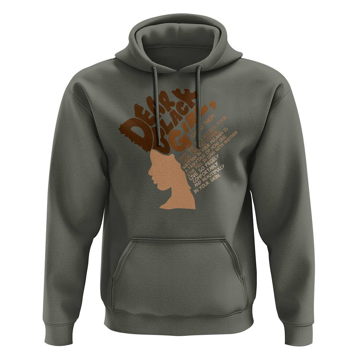 Dear Black Girl Black Women Pride Hoodie