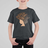 Dear Black Girl Black Women Pride T Shirt For Kid
