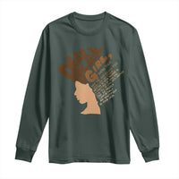 Dear Black Girl Black Women Pride Long Sleeve Shirt