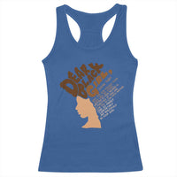 Dear Black Girl Black Women Pride Racerback Tank Top