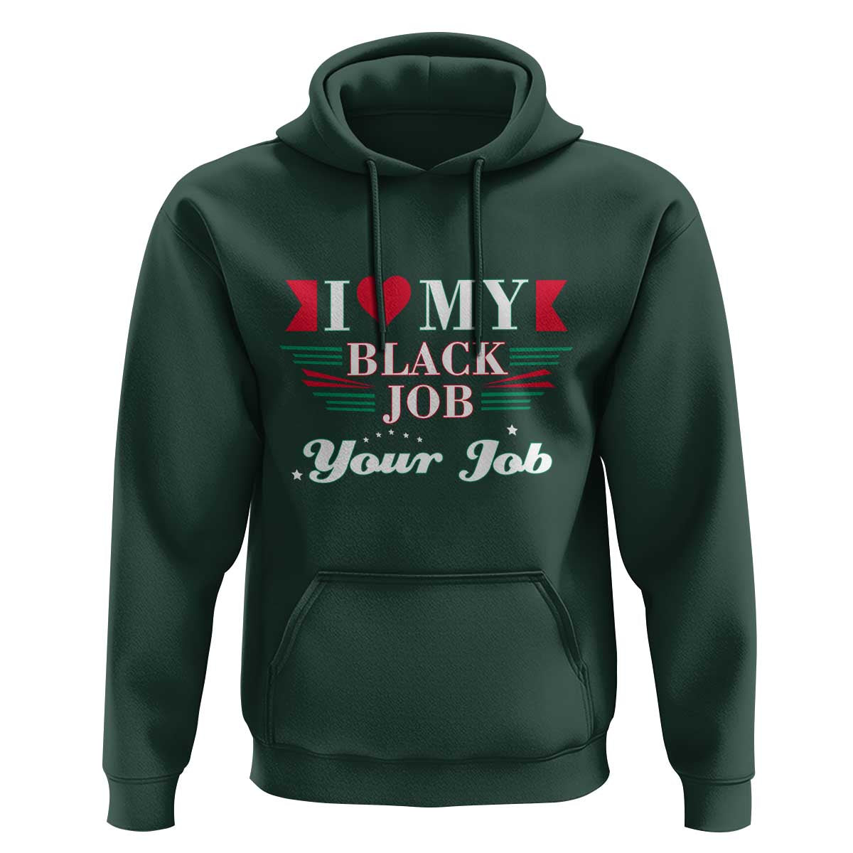 Personalized Black Jobs Hoodie Custom Job I Love My Black Job