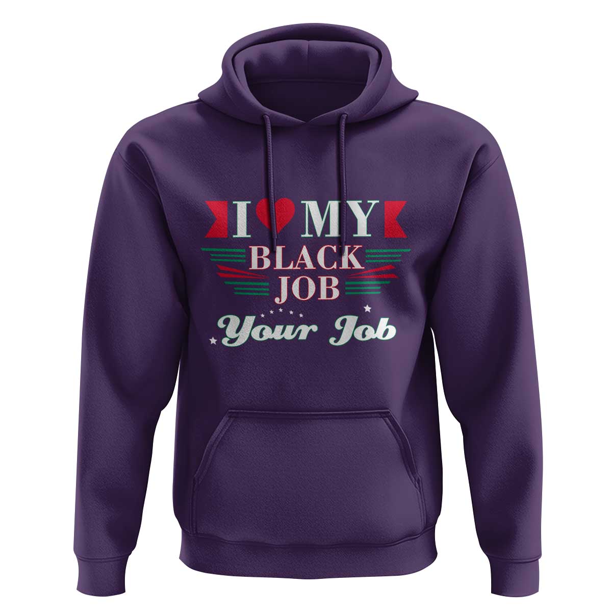 Personalized Black Jobs Hoodie Custom Job I Love My Black Job