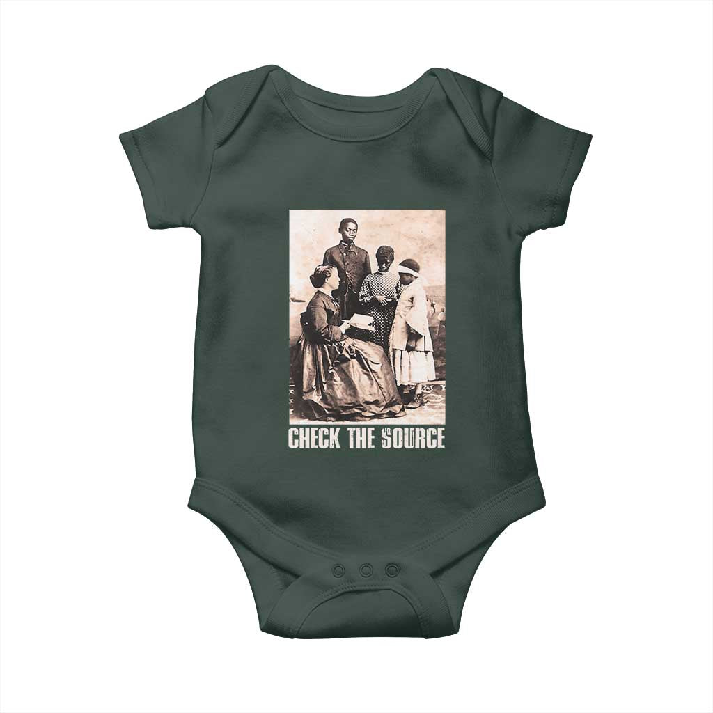 Black History Baby Onesie Check the Source African American