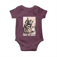 Black History Baby Onesie Check the Source African American