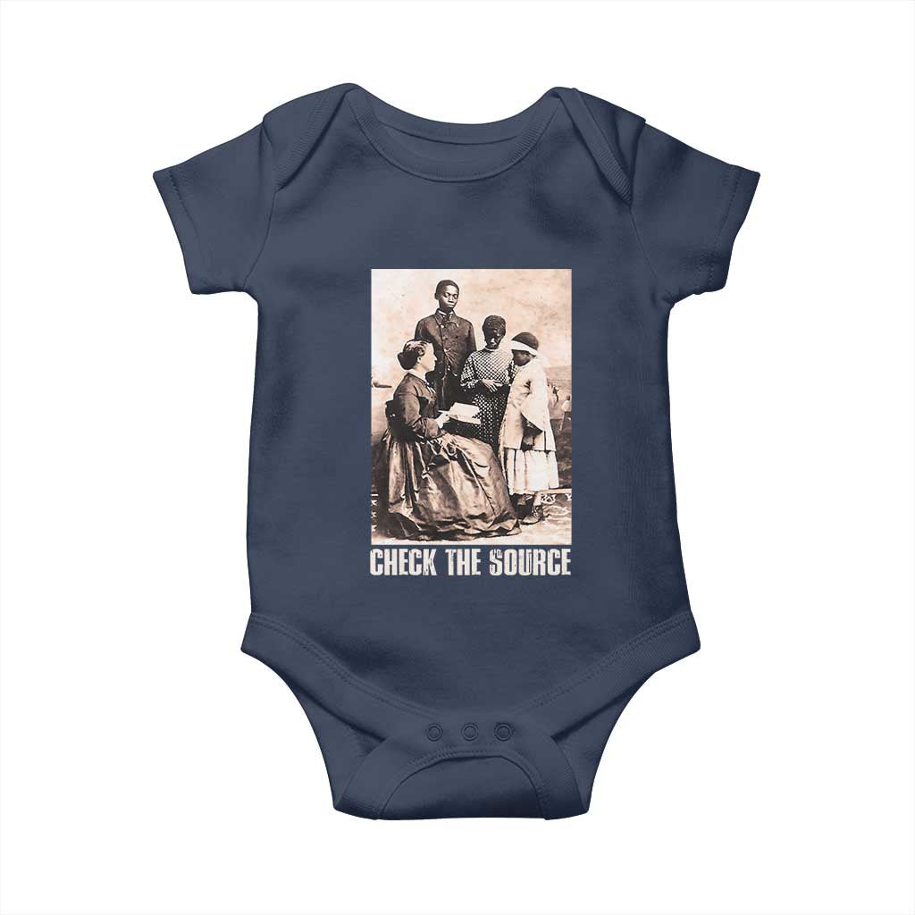 Black History Baby Onesie Check the Source African American