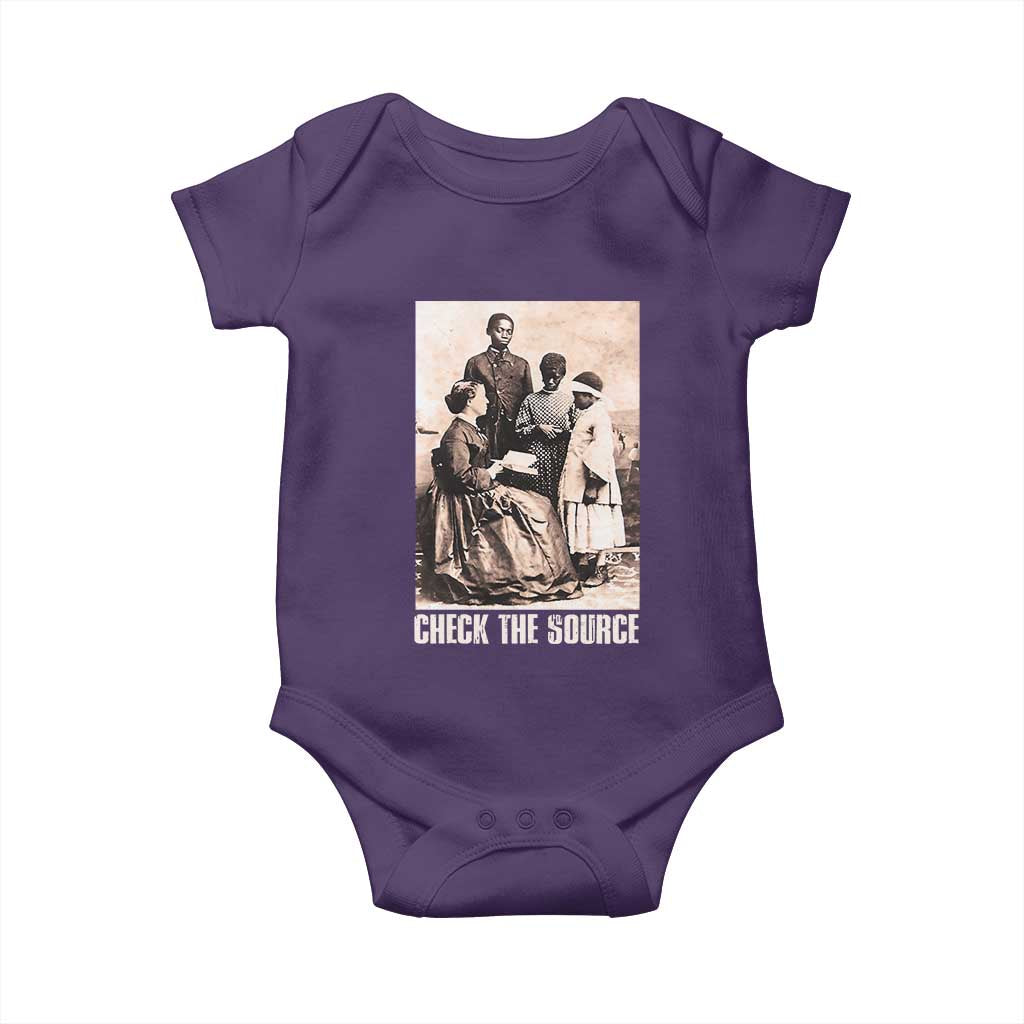 Black History Baby Onesie Check the Source African American