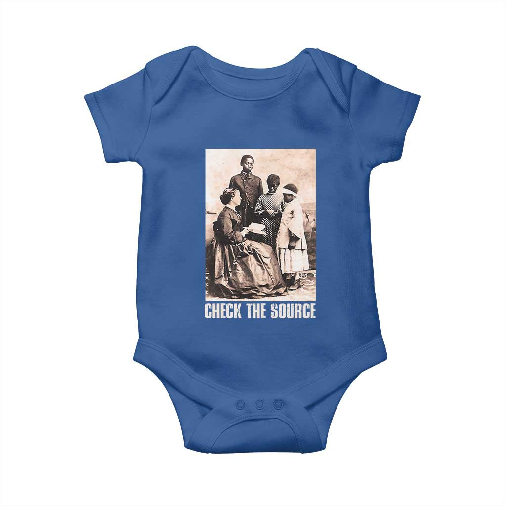 Black History Baby Onesie Check the Source African American