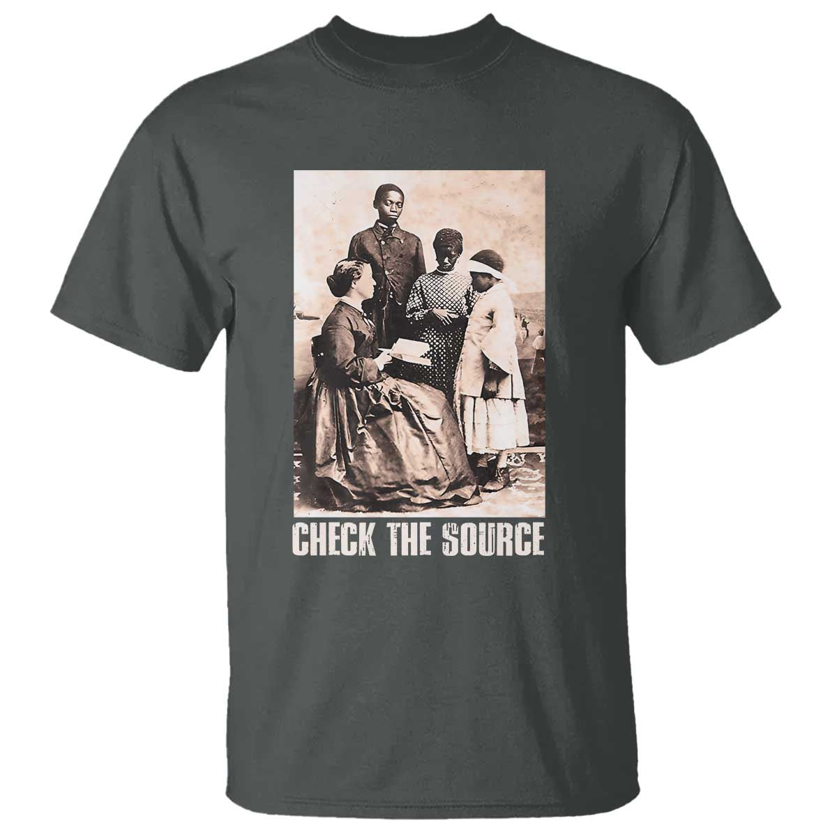 Black History T Shirt Check the Source African American