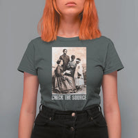 Black History T Shirt For Women Check the Source African American