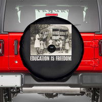 Education Is Freedom Spare Tire Cover Black Educator Bookish Black History Month