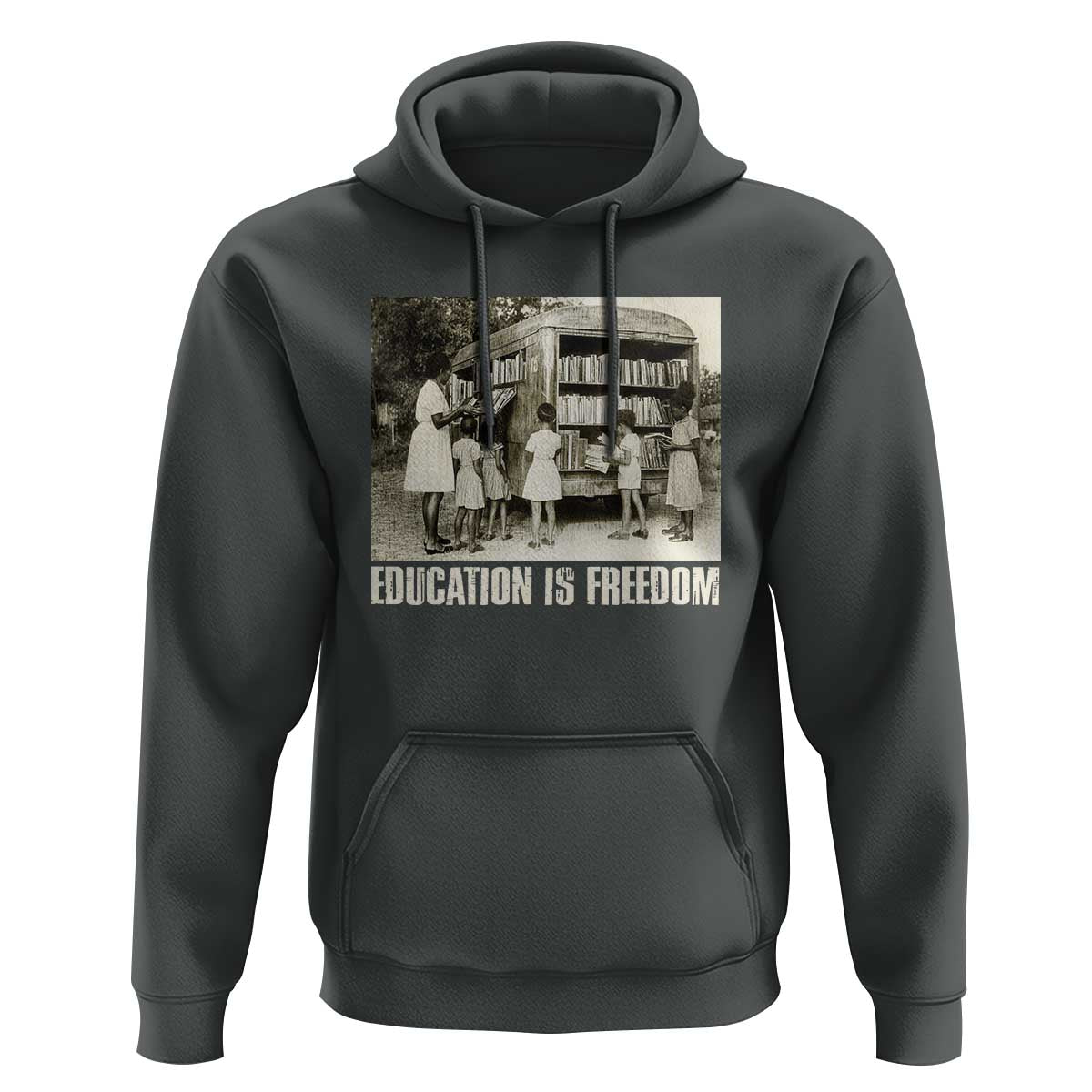 Education Is Freedom Hoodie Black Educator Bookish Black History Month