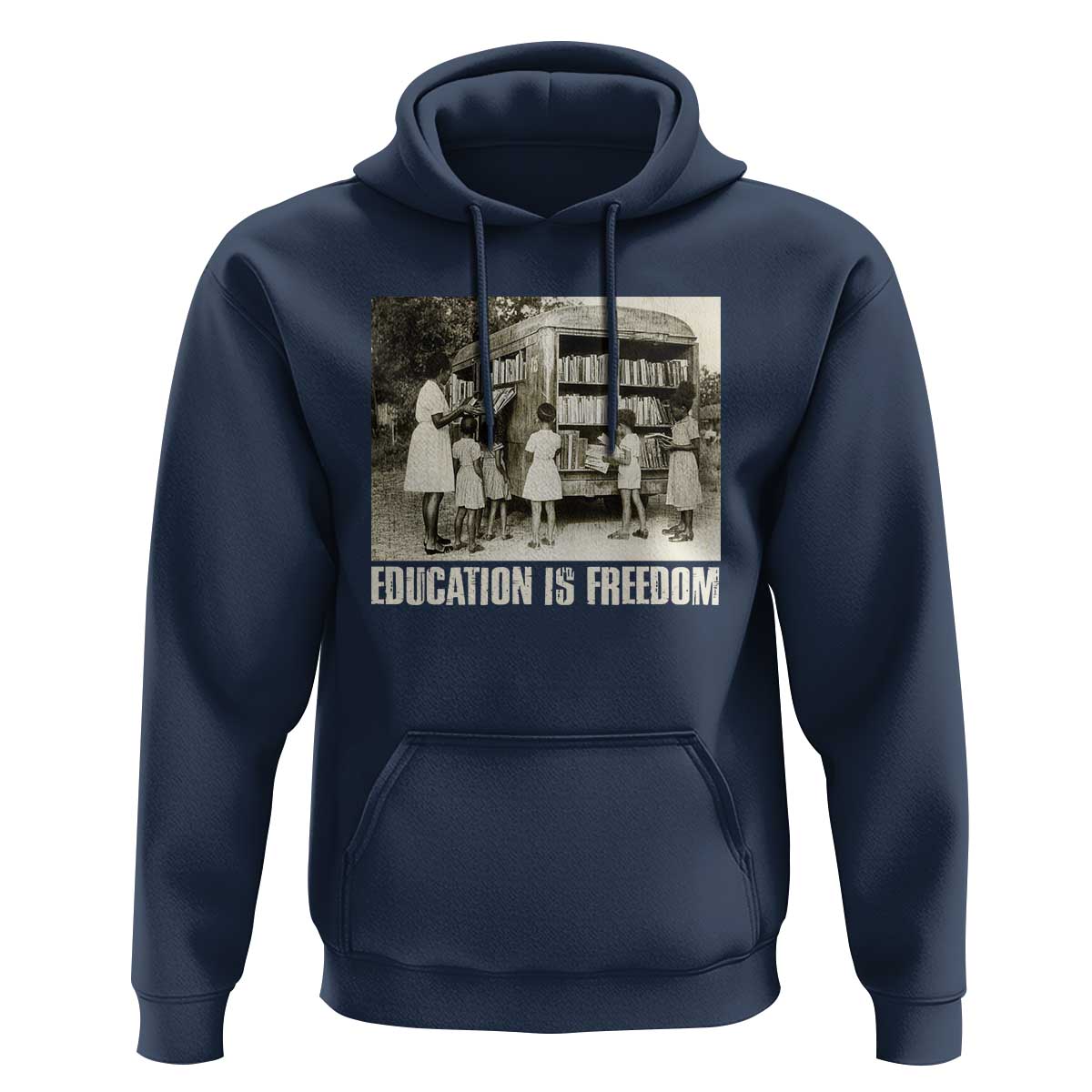 Education Is Freedom Hoodie Black Educator Bookish Black History Month