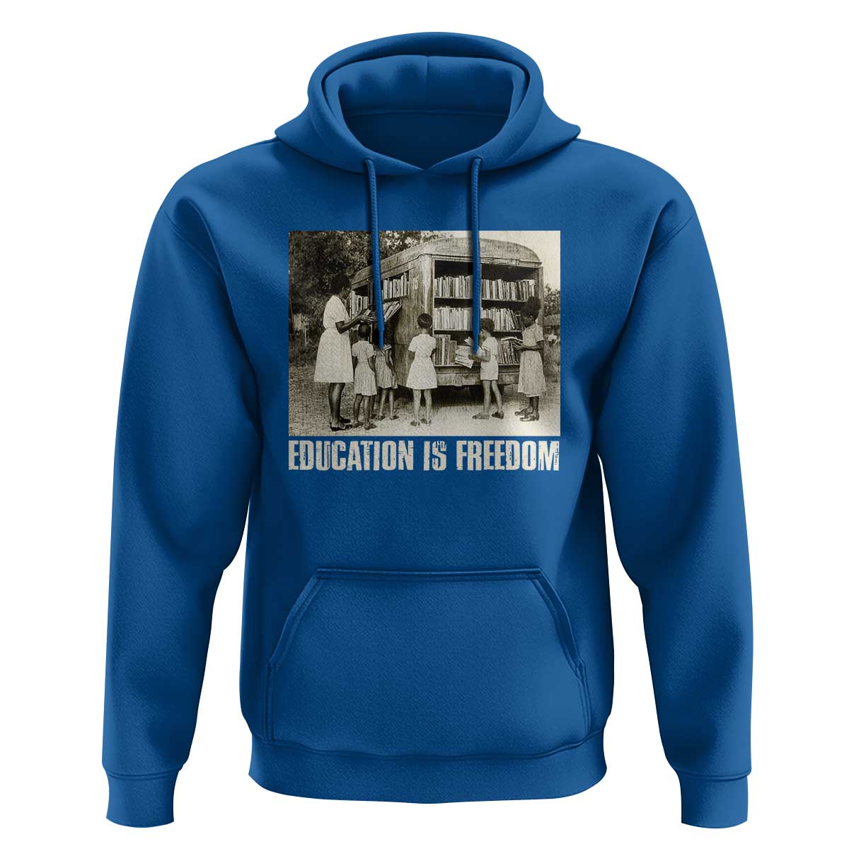 Education Is Freedom Hoodie Black Educator Bookish Black History Month