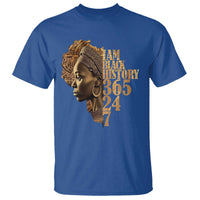 I Am Black History 365 24 7 T Shirt