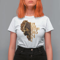 I Am Black History 365 24 7 T Shirt For Women