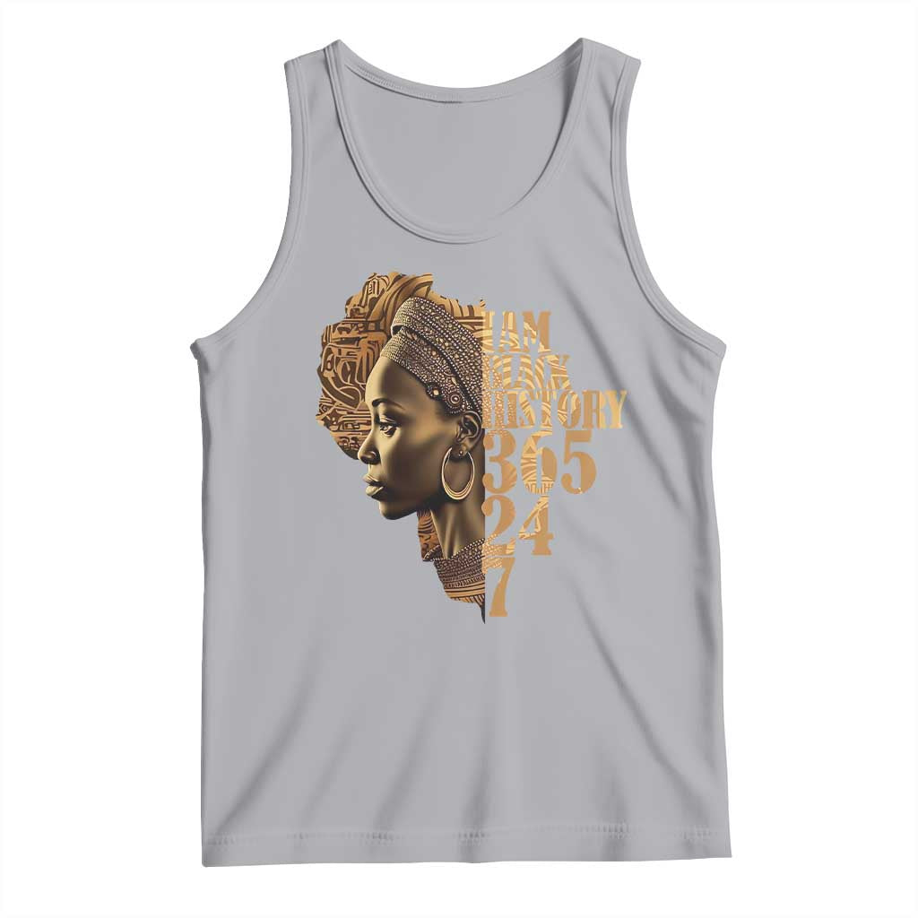 I Am Black History 365 24 7 Tank Top