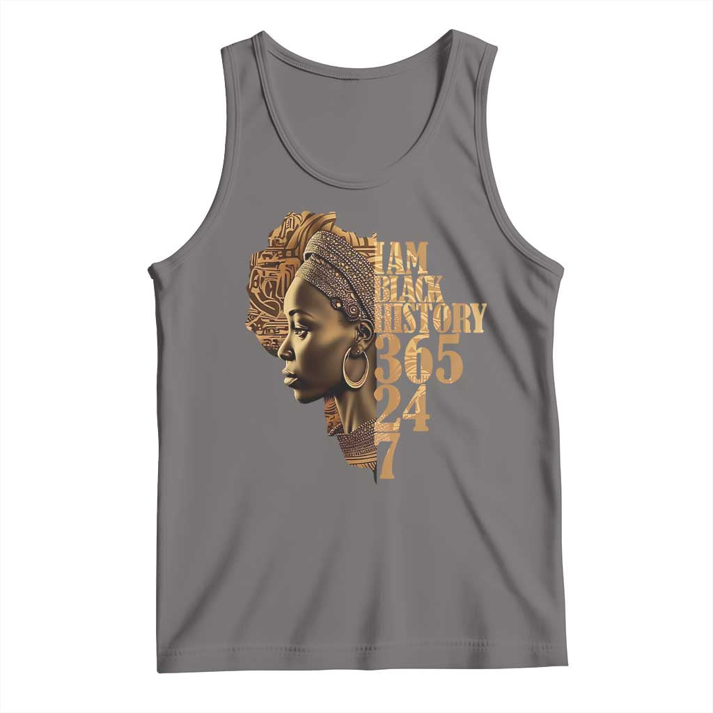 I Am Black History 365 24 7 Tank Top