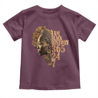 I Am Black History 365 24 7 Toddler T Shirt