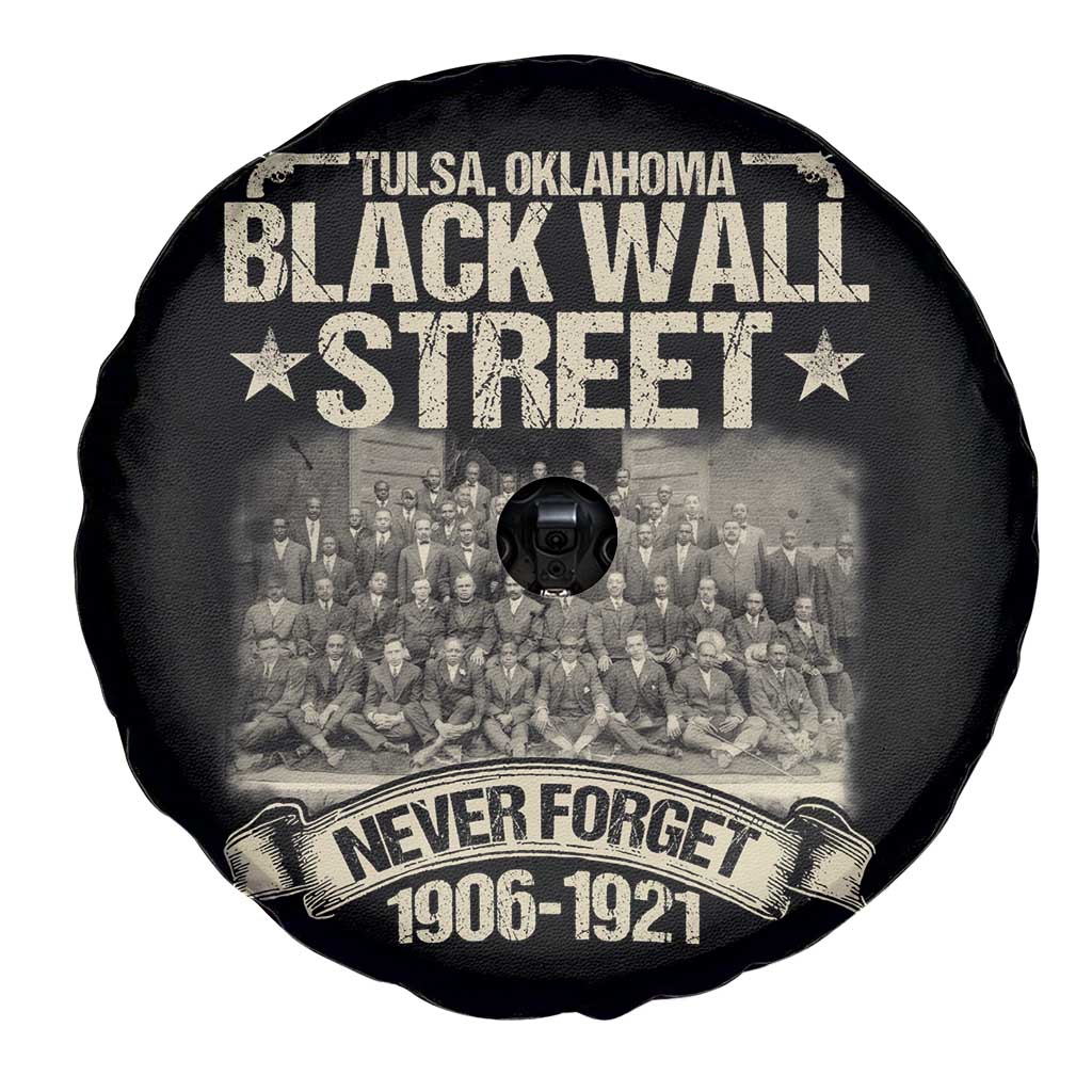 Black Wall Street Spare Tire Cover Never Forget 1906 1921 Tulsa Black History