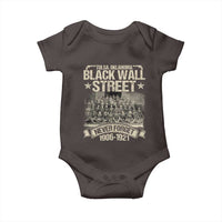 Black Wall Street Baby Onesie Never Forget 1906 1921 Tulsa Black History