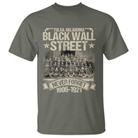 Black Wall Street T Shirt Never Forget 1906 1921 Tulsa Black History
