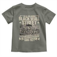 Black Wall Street Toddler T Shirt Never Forget 1906 1921 Tulsa Black History