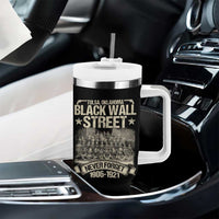 Black Wall Street Tumbler With Handle Never Forget 1906 1921 Tulsa Black History
