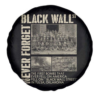 Black Wall Street Spare Tire Cover Never Forget Tulsa Black History Month