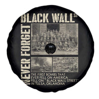Black Wall Street Spare Tire Cover Never Forget Tulsa Black History Month