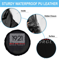 Black Wall Street Spare Tire Cover Never Forget 1921 Greenwood Tulsa Black History