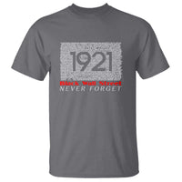 Black Wall Street T Shirt Never Forget 1921 Greenwood Tulsa Black History
