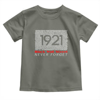 Black Wall Street Toddler T Shirt Never Forget 1921 Greenwood Tulsa Black History