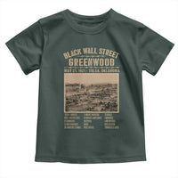 Black Wall Street Toddler T Shirt Never Forget 1921 Tulsa Black History Retro