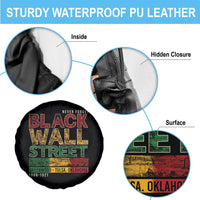 Never Forget Black Wall Street Spare Tire Cover Greenwood Tulsa Oklahoma Black History