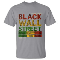 Never Forget Black Wall Street T Shirt Greenwood Tulsa Oklahoma Black History
