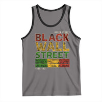 Never Forget Black Wall Street Tank Top Greenwood Tulsa Oklahoma Black History