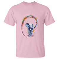 LGBTQ Ally T Shirt Dream Without Fear Love Without Limits Rainbow Watercolor Elephant