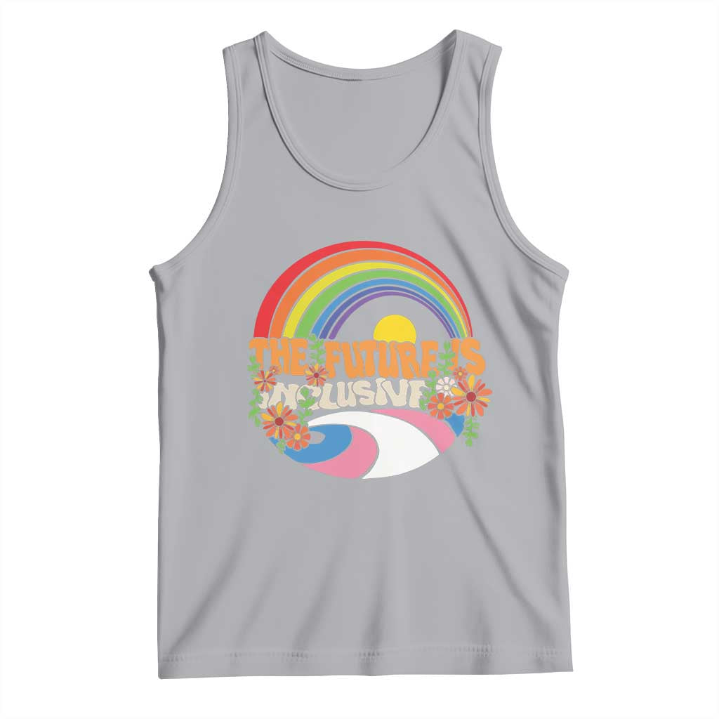 LGBT Pride Tank Top The Future Is Inclusive Rainbow