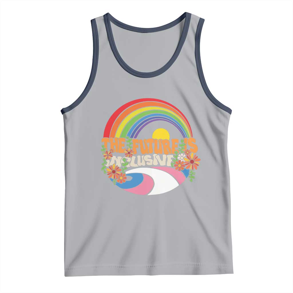 LGBT Pride Tank Top The Future Is Inclusive Rainbow