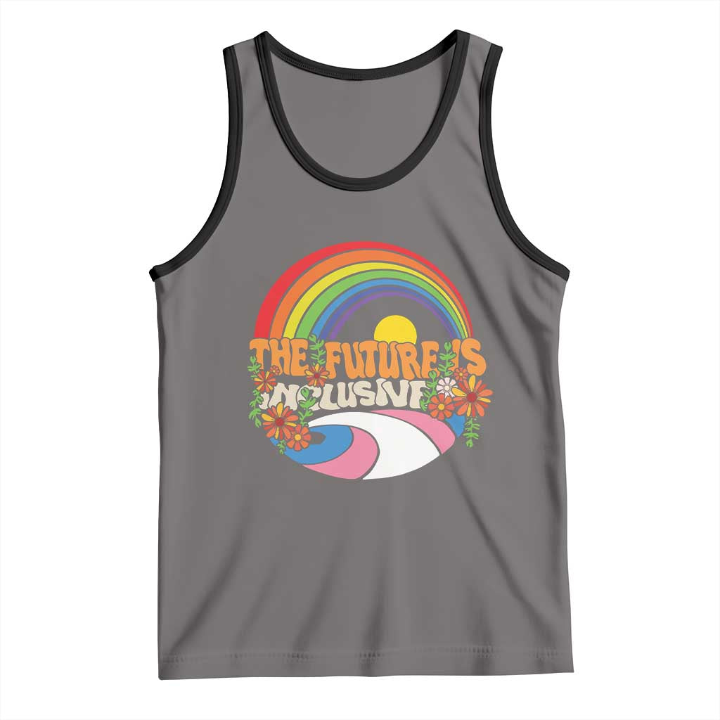 LGBT Pride Tank Top The Future Is Inclusive Rainbow