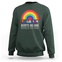 LGBTQ Ally Equality Hurts No One Sweatshirt - Wonder Print Shop