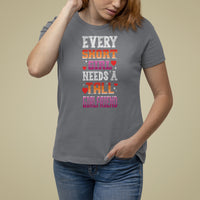 Lesbian Couple T Shirt For Women Every Short Girl Needs A Tall Girlfriend - Wonder Print Shop
