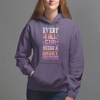 Lesbian Couple Hoodie Every Tall Girl Needs A Short Girlfriend - Wonder Print Shop