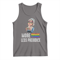 LGBT Pride Tank Top More Pride Less Prejudice Rainbow