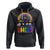 LGBT Pride Hoodie Jesus Loves All His Sheep Lesbian Gay Bisexual Transgender Black White - Wonder Print Shop