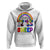 LGBT Pride Hoodie Jesus Loves All His Sheep Lesbian Gay Bisexual Transgender Black White - Wonder Print Shop